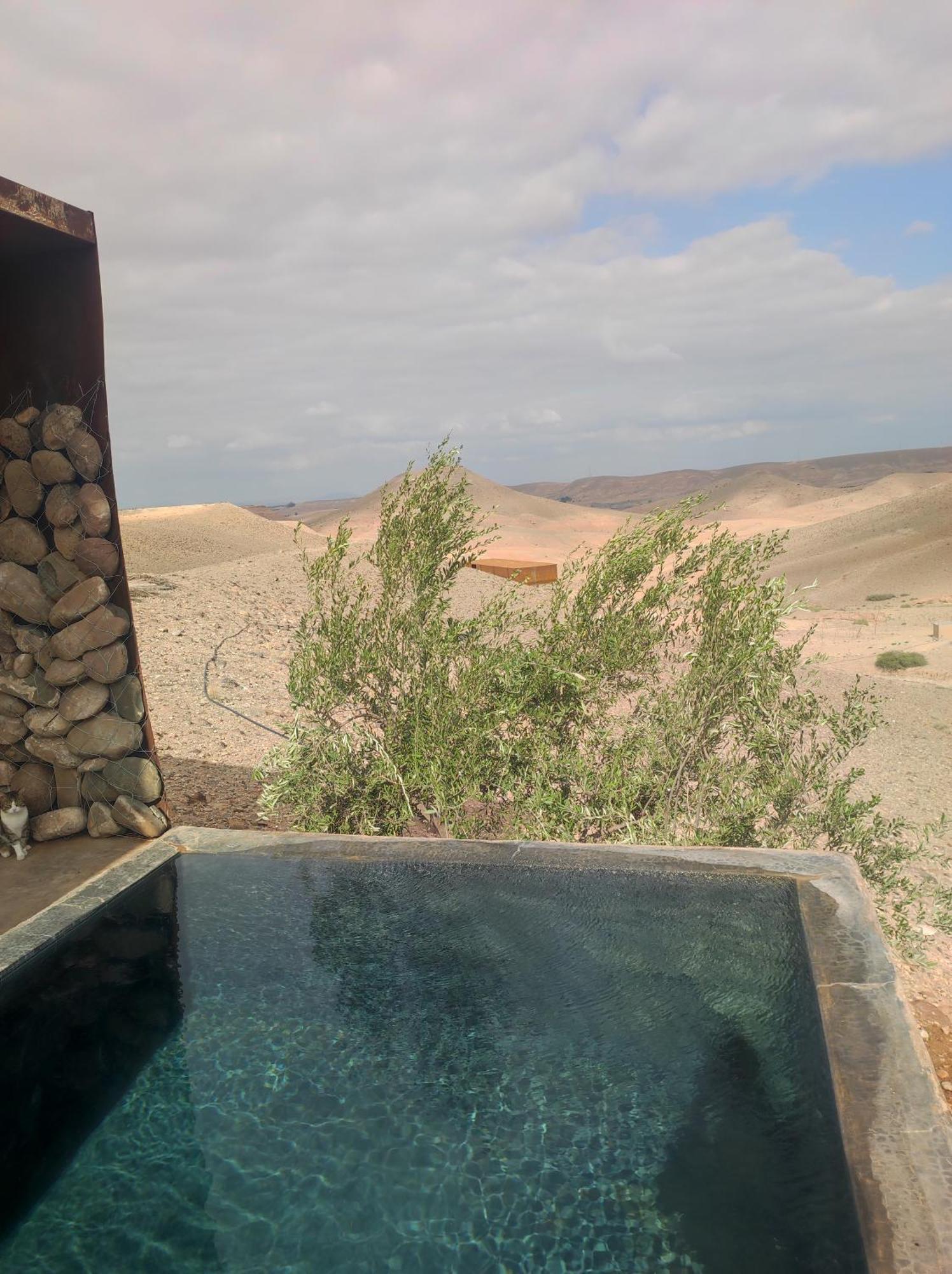 Revolution Stone Cliff Eco Resort Agafay Exterior foto
